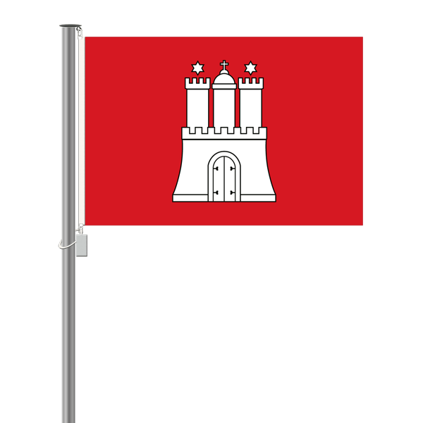 Hamburg Flagge