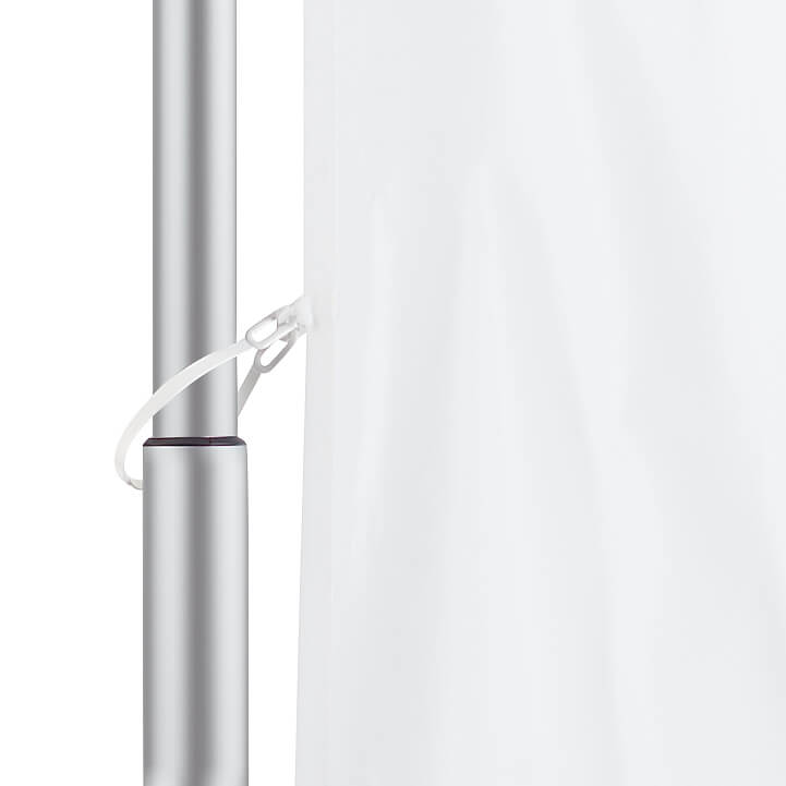 Zerlegbares Mastrohr erlaubt einfachen Transport