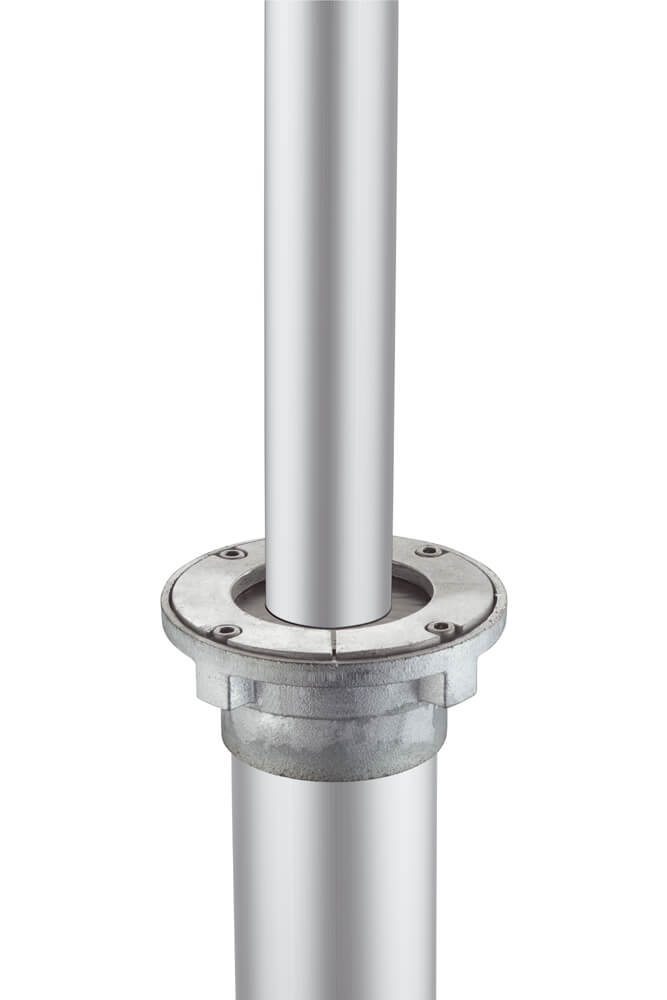 Passende Bodenhalterung: Bodenhülse M