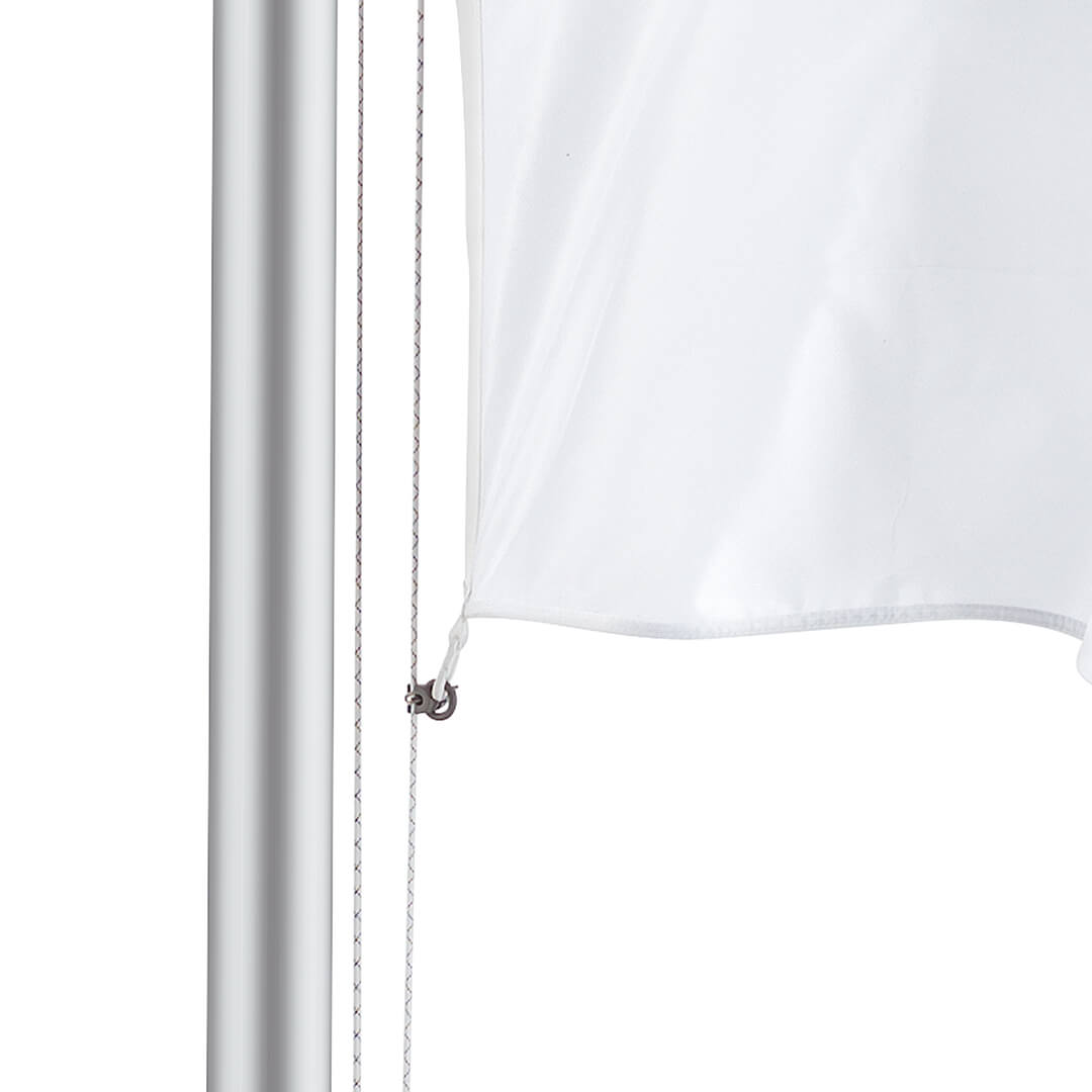 Befestigung von Flaggen am Mast