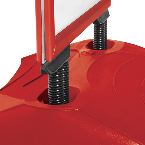 Kundenstopper mit Wassertank