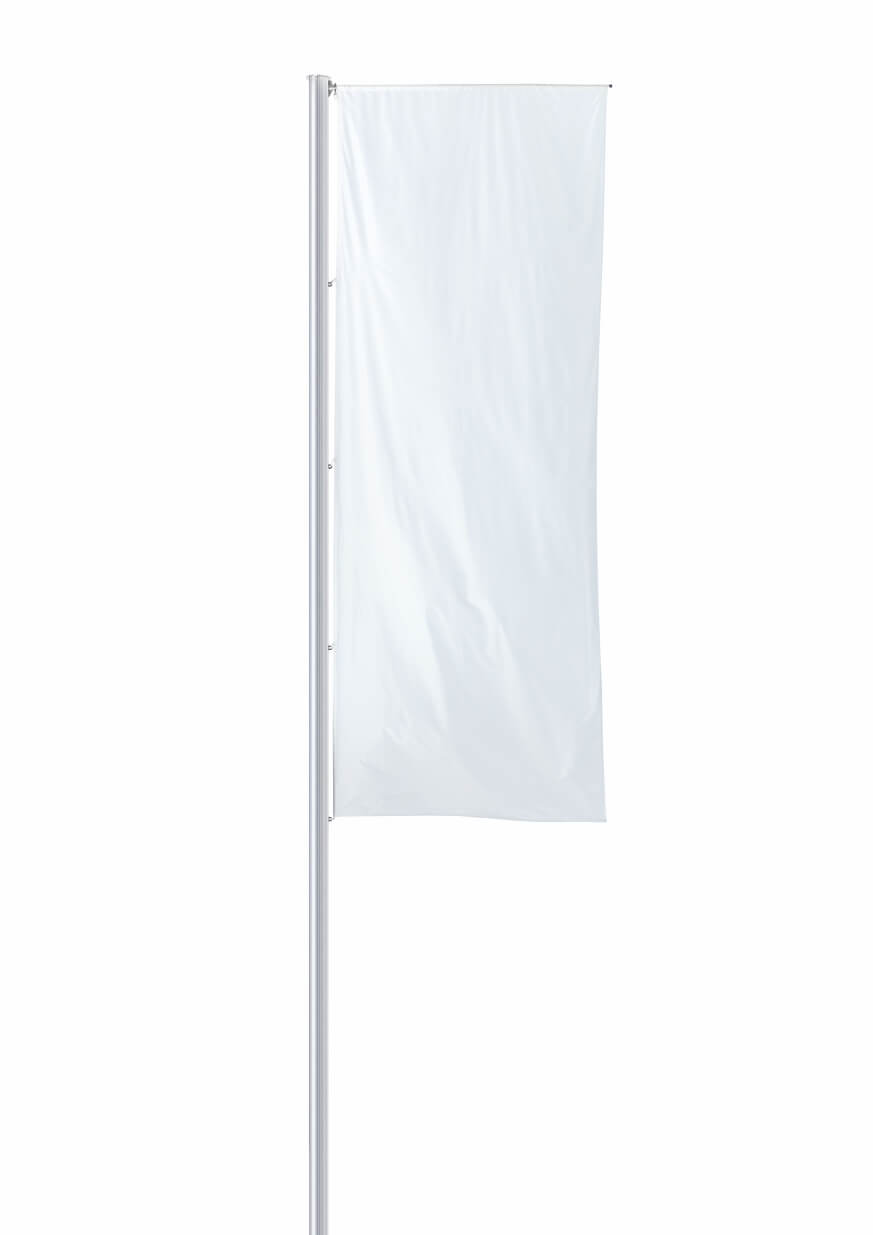 Fahnenmast Calima mit ovalem Profil