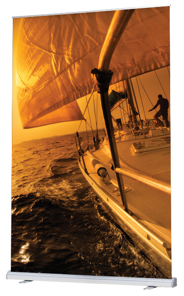 Roll Up mit individuell bedruckten Banner