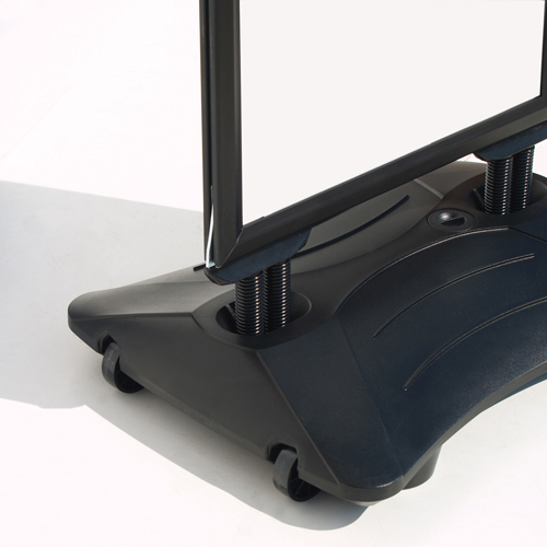 Kundenstopper mit Wassertank