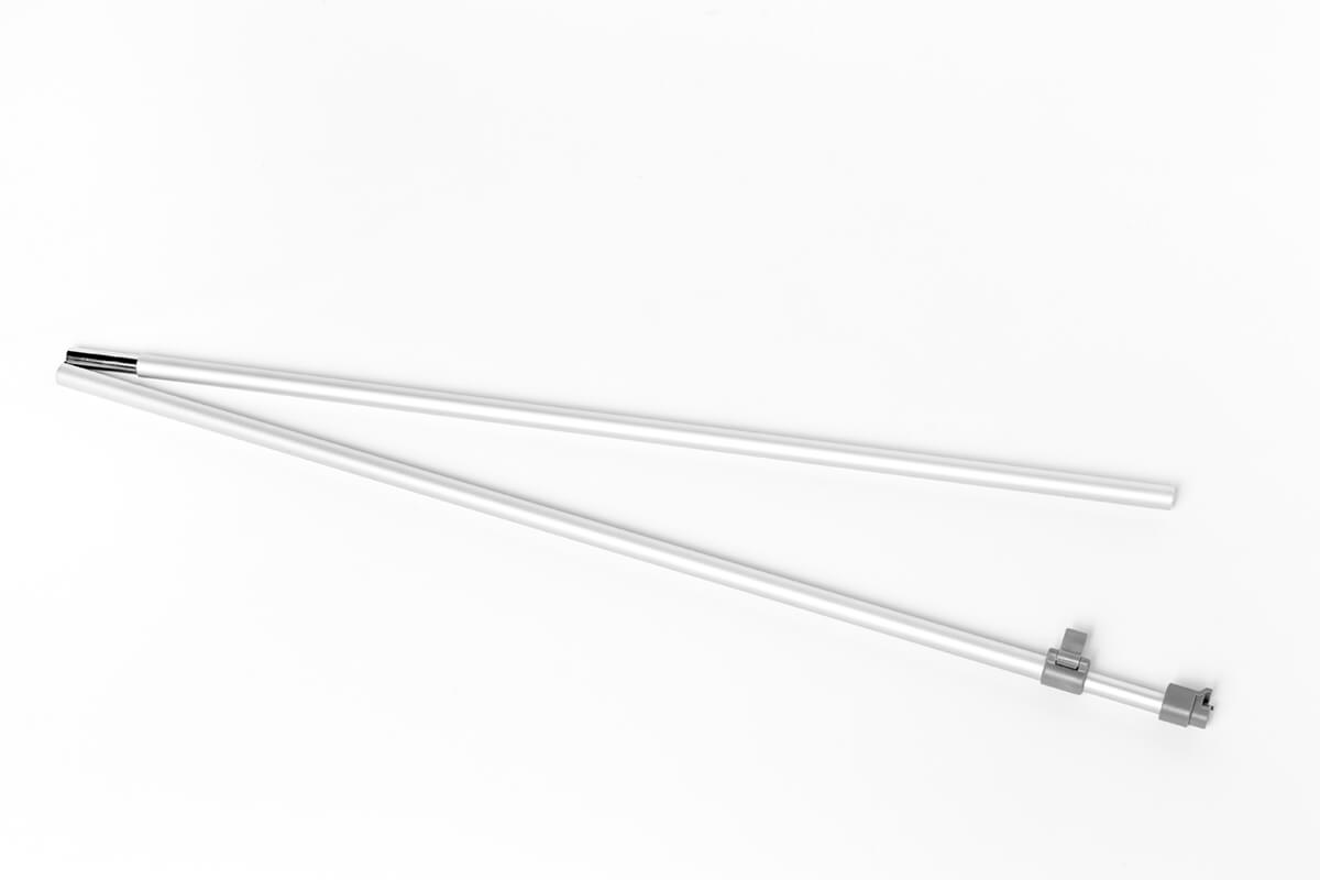 Stange des Roll Ups zwischen 160 und 220 cm verstellbar