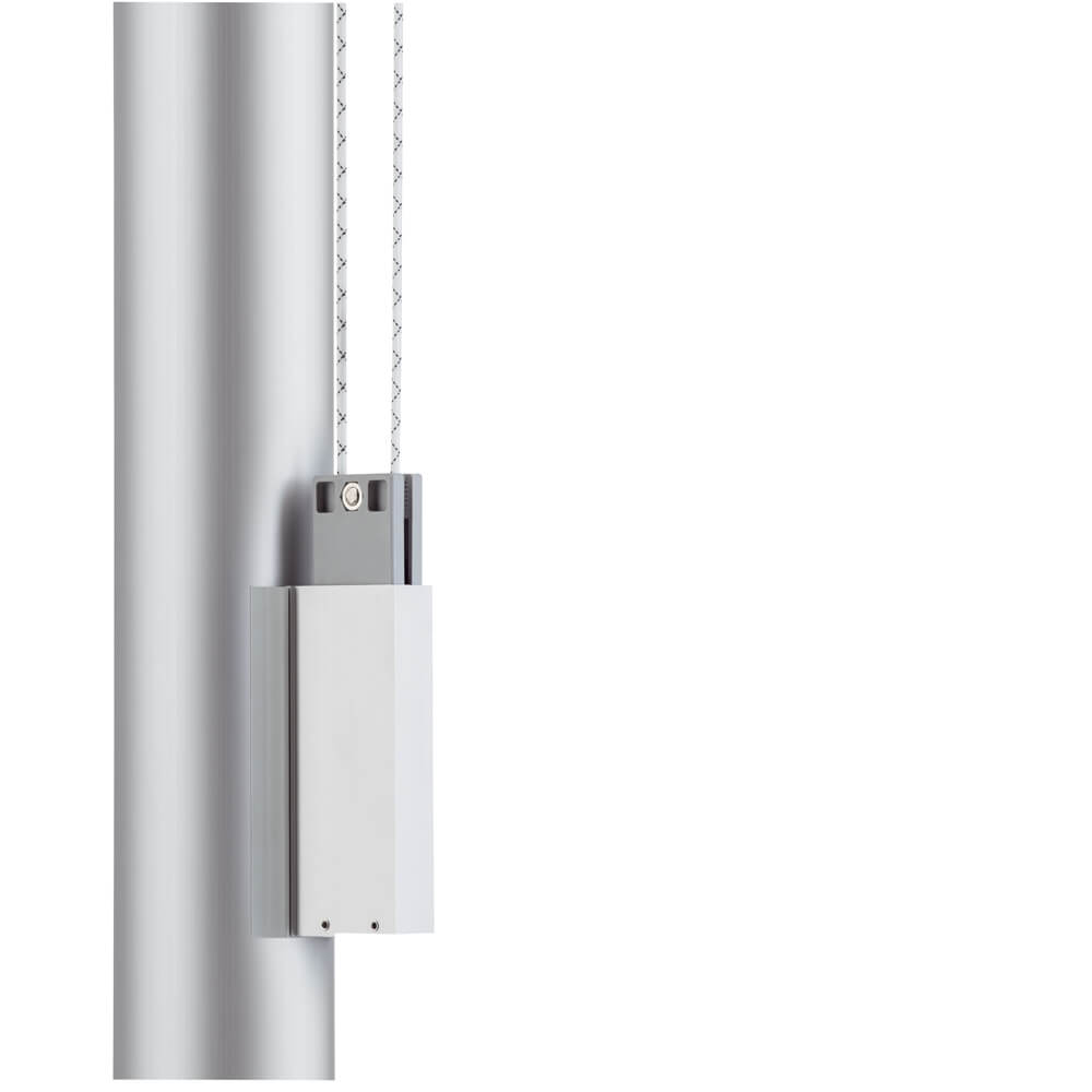 Außenliegende Hissvorrichtung mit Seilklemme