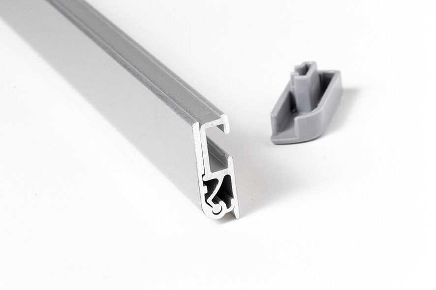 Befestigungsschiene der Rollbanner