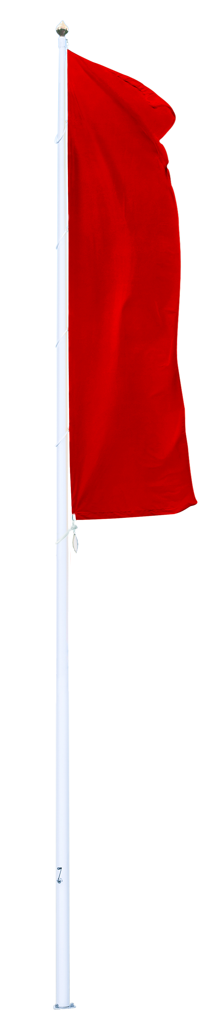 Fahnenmast Swan mit Kurbelhissvorrichtung