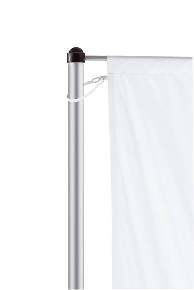 Mastkopf von Fahnenmast Jump mit Ausleger