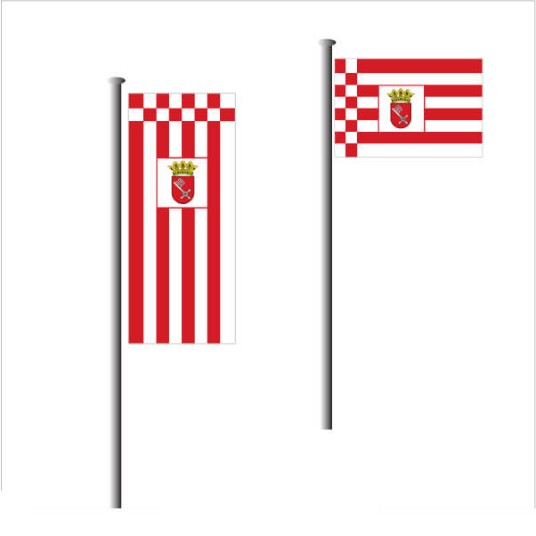 Bremen Fahne in allen Größen