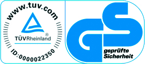 TÜV und GS-Siegel