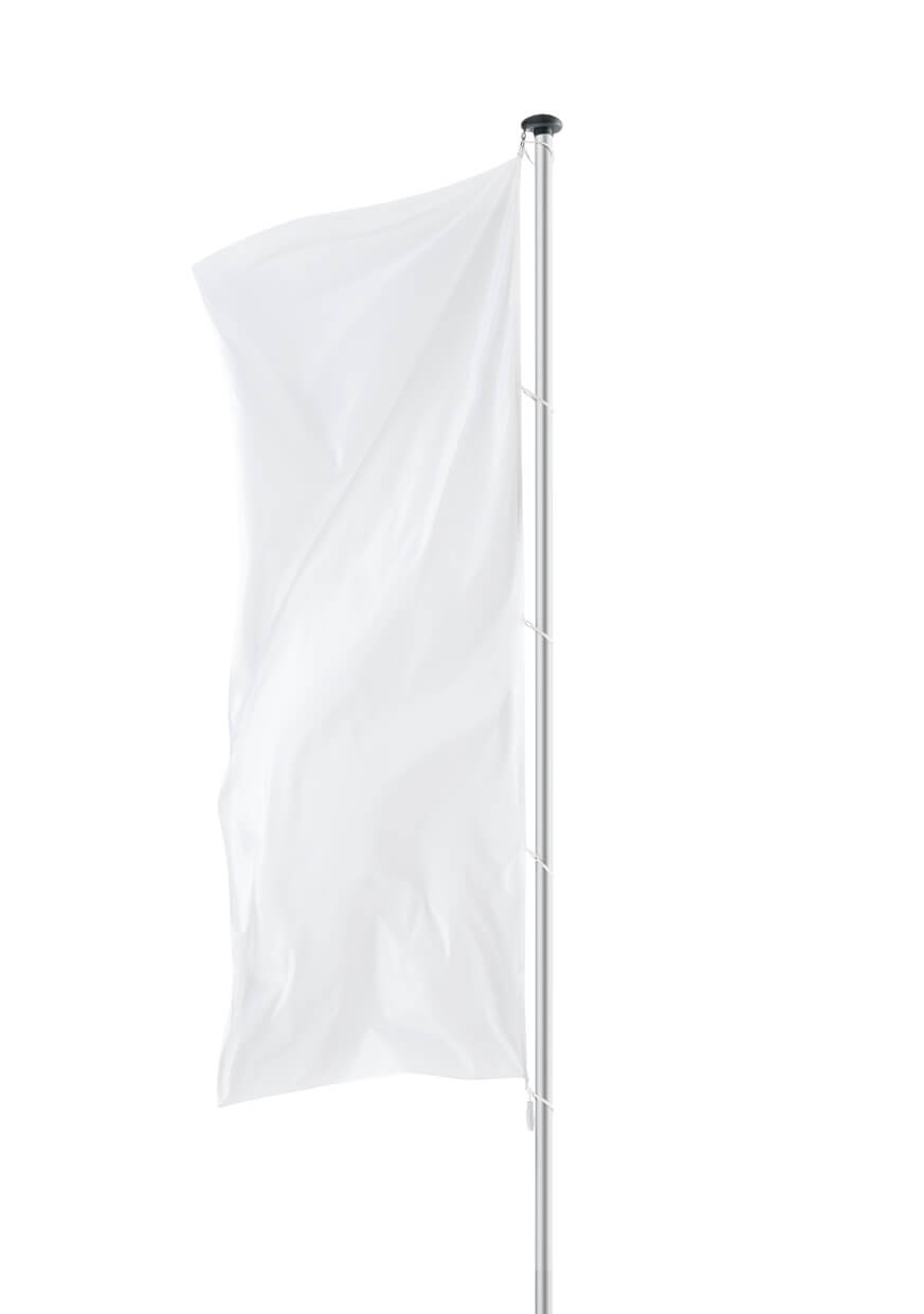 Fahnenmast ohne Ausleger