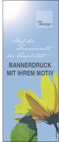 Banner für Roll Up 100 cm Breit