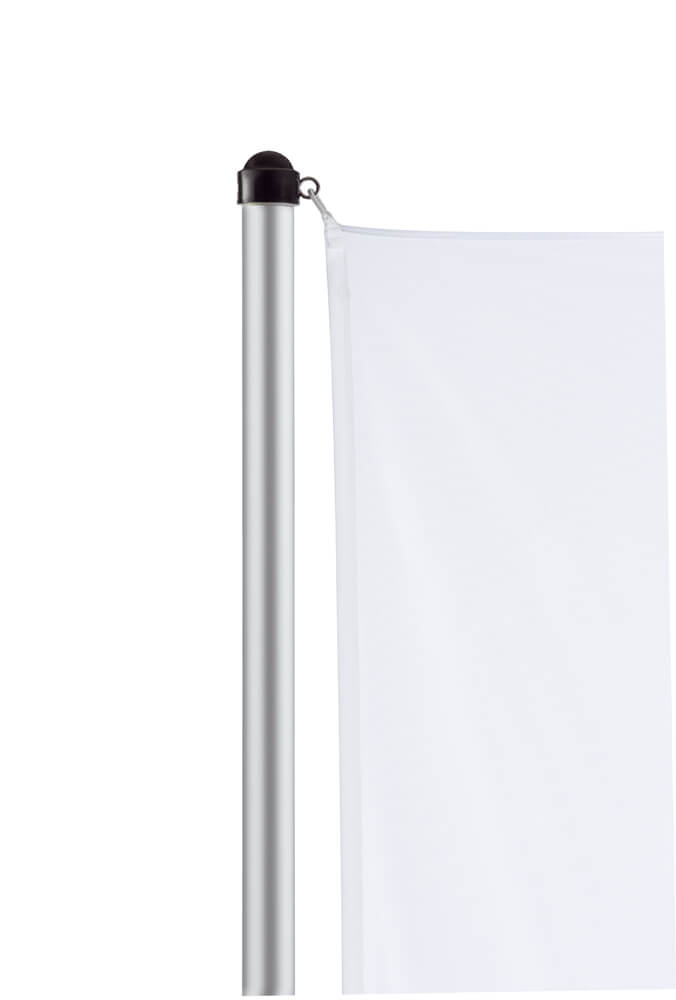 Mastkopf Flaggenmast Milan ohne Ausleger