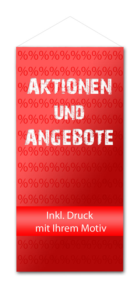 Angebot Stoffbanner Druck