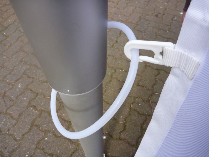 Fahnenmast Schlaufe, Seil, Ring, Lasche