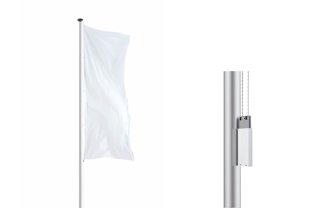 Aluminiumfahnenmast Signal