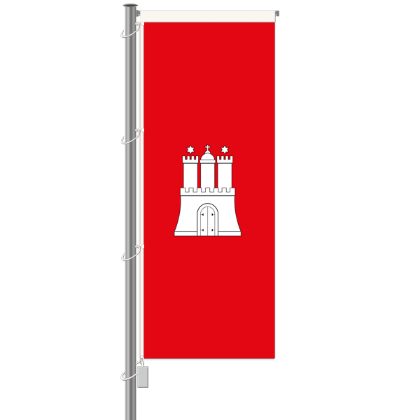 Hamburg Auslegerfahne
