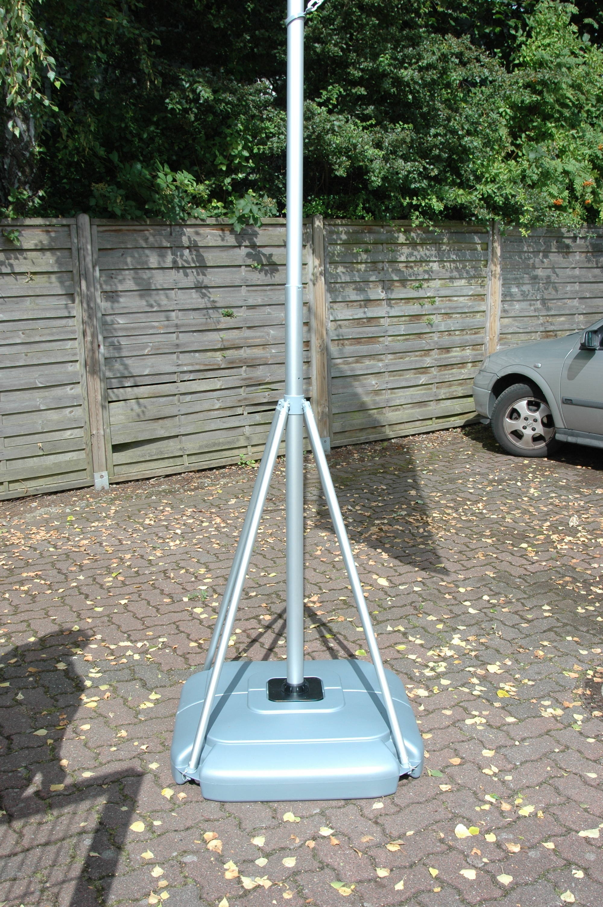 Wassertank für mobilen Fahnenmast