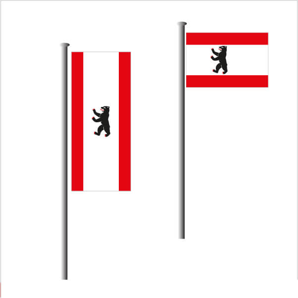 Berlin Fahne Flagge