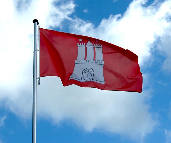 Hamburg Flagge