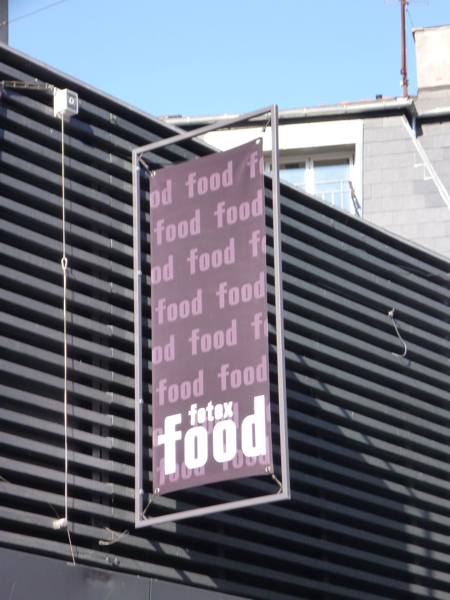 Spannbanner aus Stoff