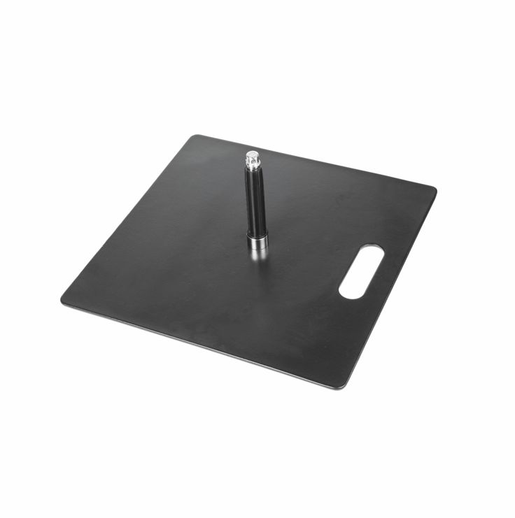 Bodenplatte aus Stahl erhältlich mit 6 kg, 12 kg und 20 kg Gewicht