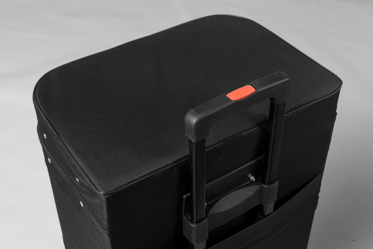 Trolleycase mit ausziehbarem Griff