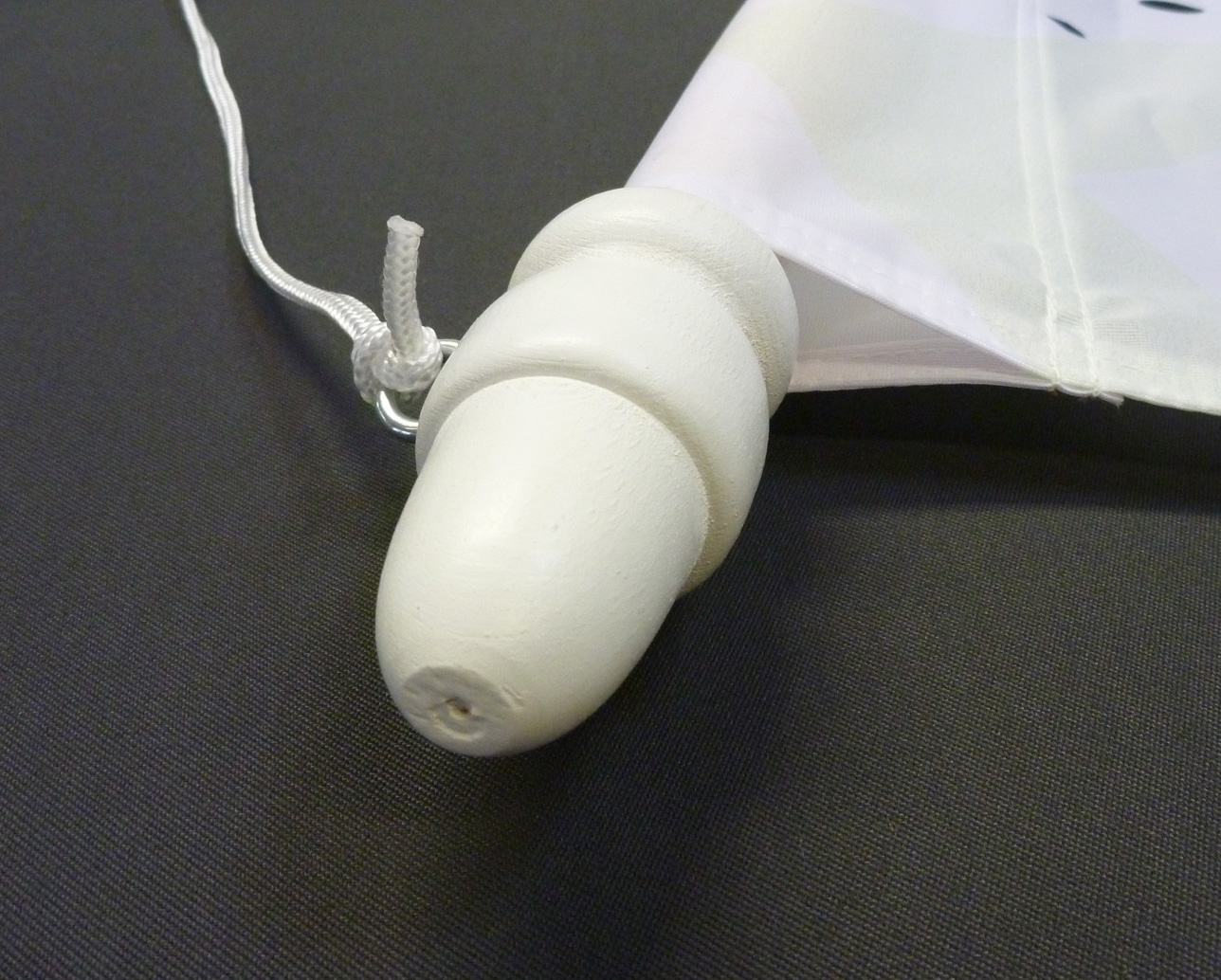 Bannereinrichtung für Bannerfahnen mit Hohlsaum oben