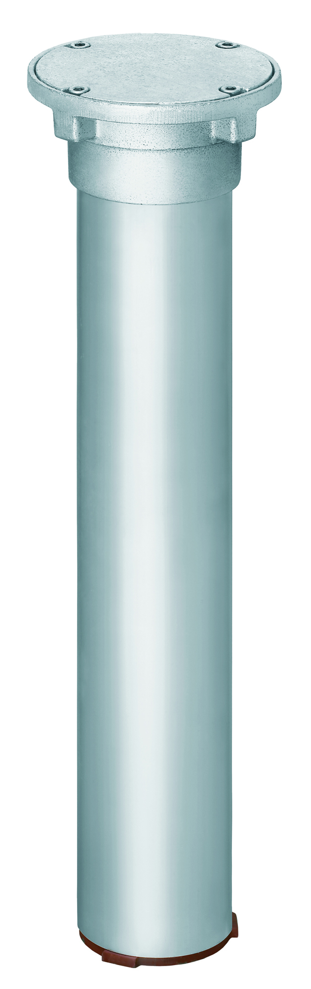 Bodenhülse mit Gussdeckel