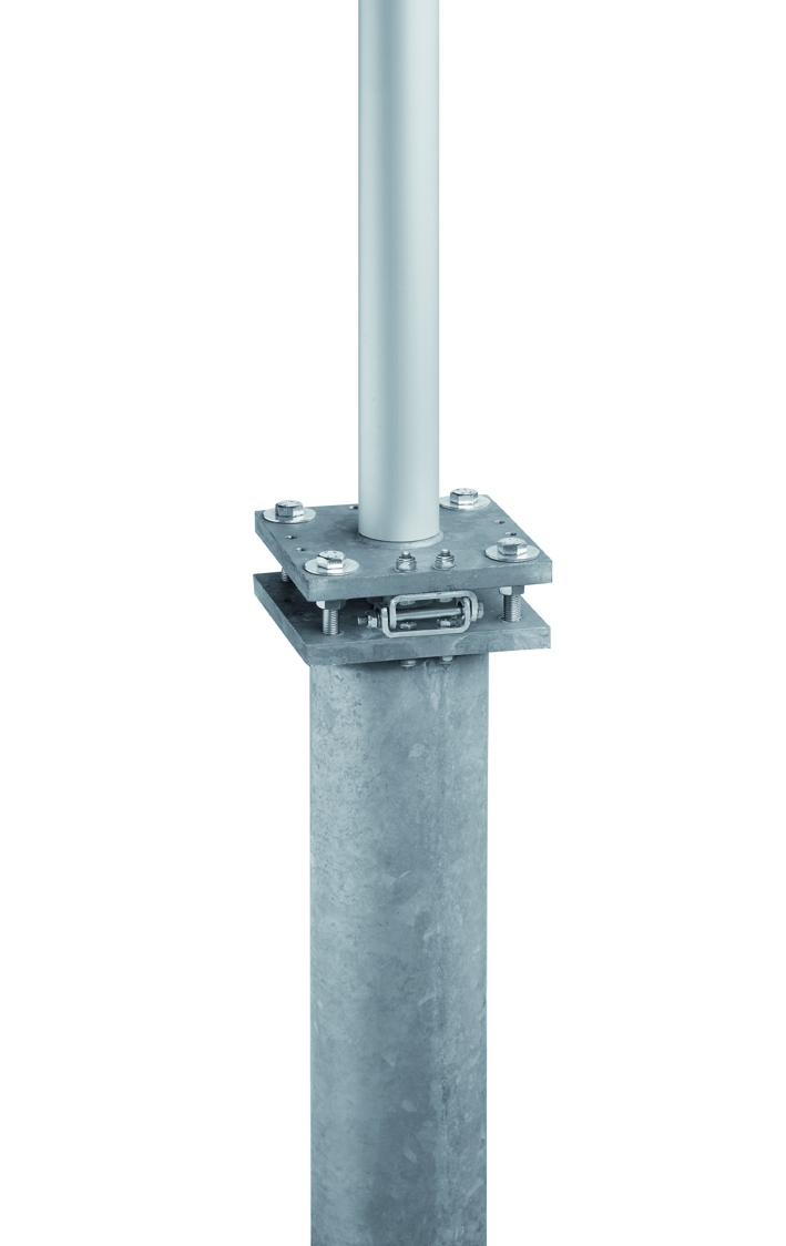 Kippbaren Halterung KIK 100 mit Entwässerung