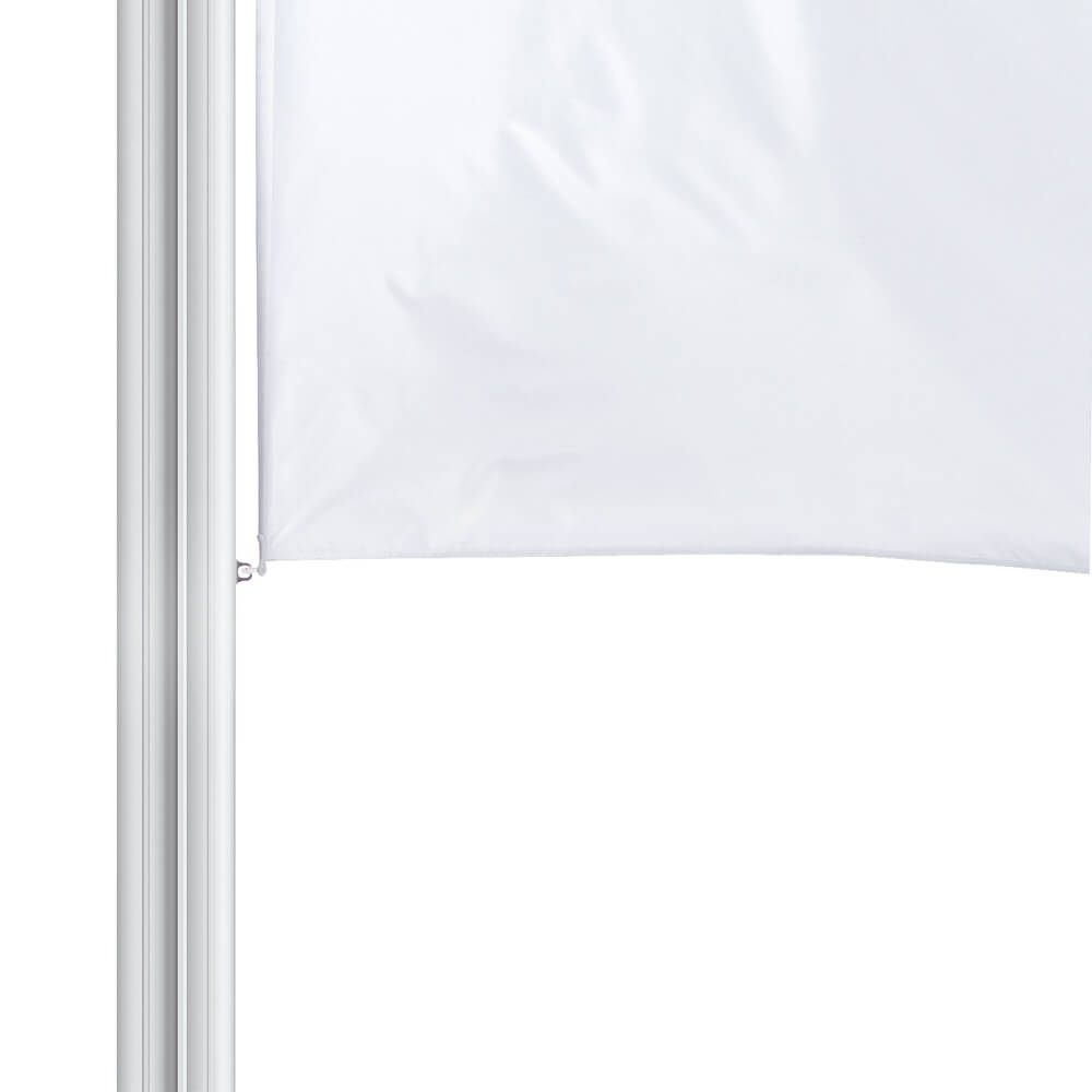 Befestigung der Fahne in der Mastnut