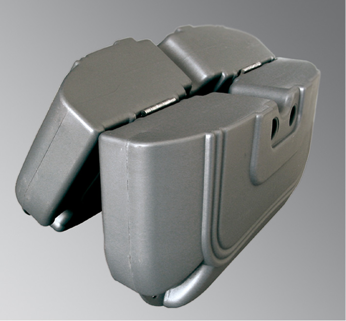 Wassertank für Fahnenmast