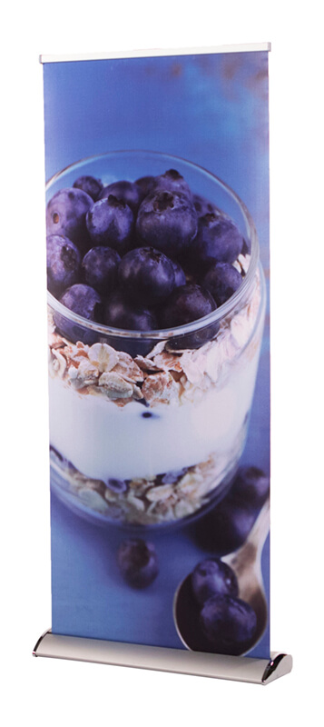 Rollbanner Deluxe mit eigenem Motiv bedrucken lassen