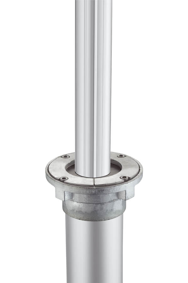 Passende Bodenhalterung: Bodenhülse M