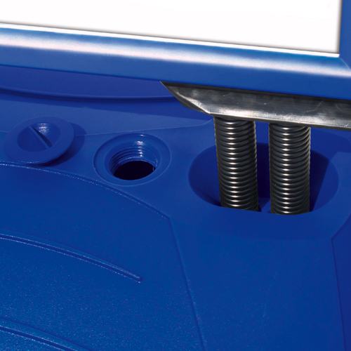 Kundenstopper mit Wassertank