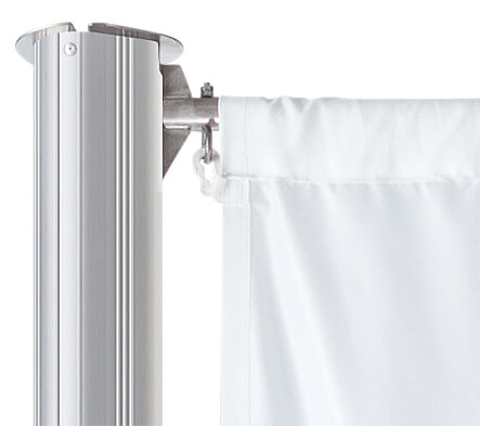 Mastkopf von Fahnenmast Calima mit Ausleger