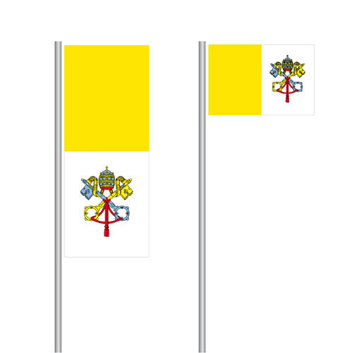 Vatikanstadt Fahne