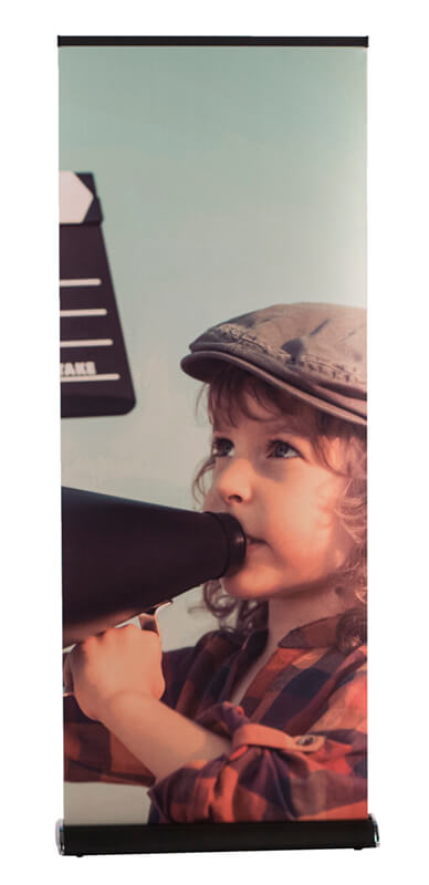 Wahlweise Banner für Roll Up individuell bedrucken lassen