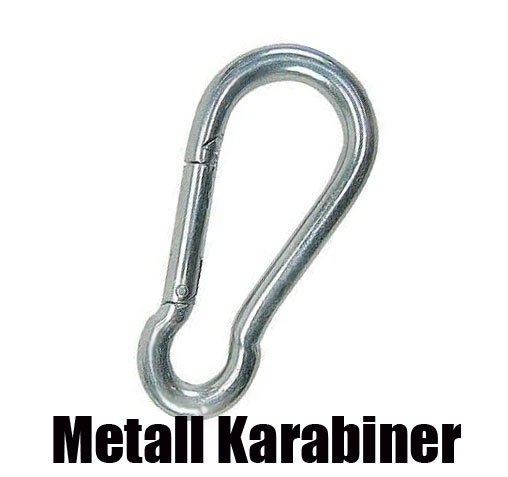 Metall Karabiner  40 mm