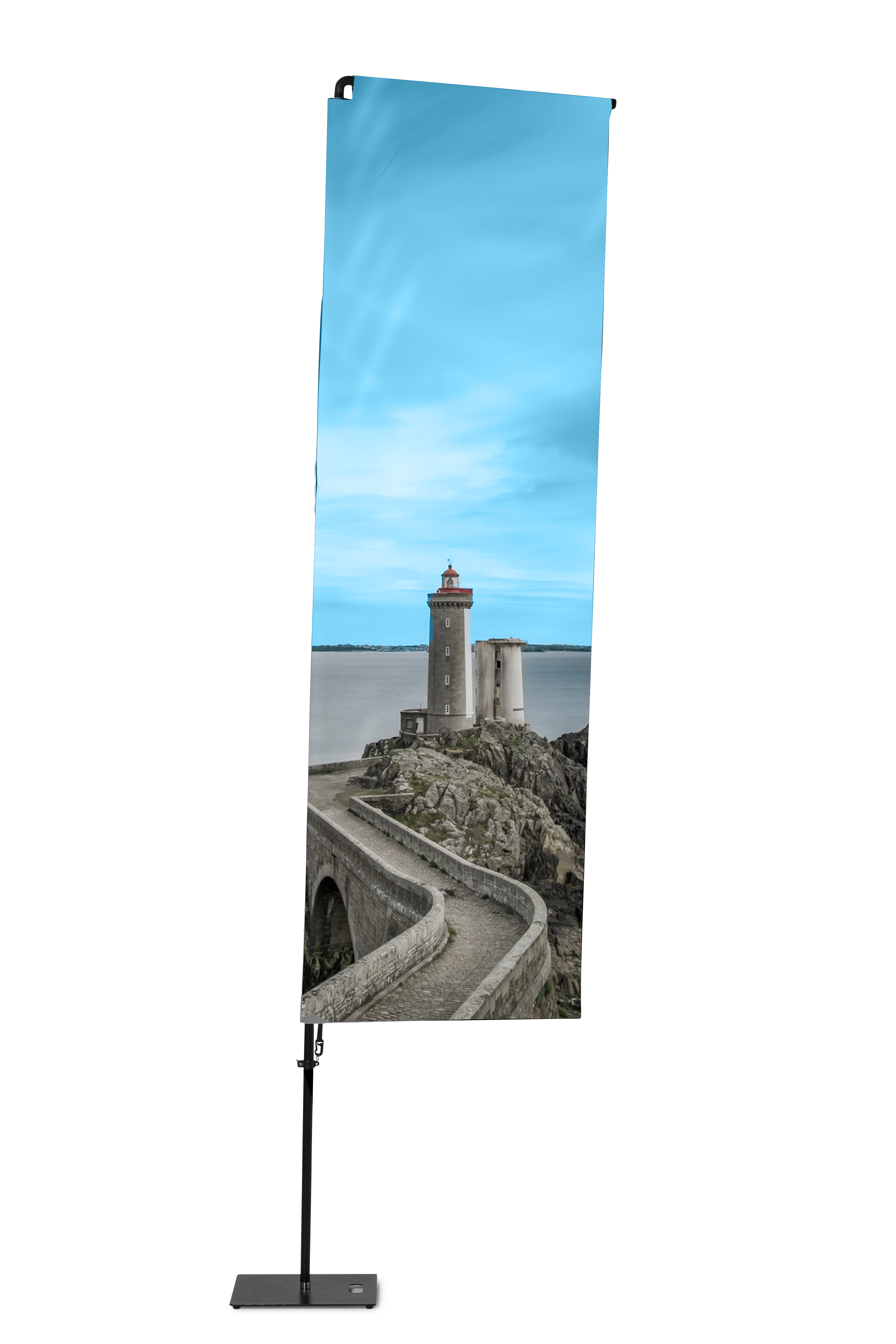 Beachflag Alu Pro Square beidseitig