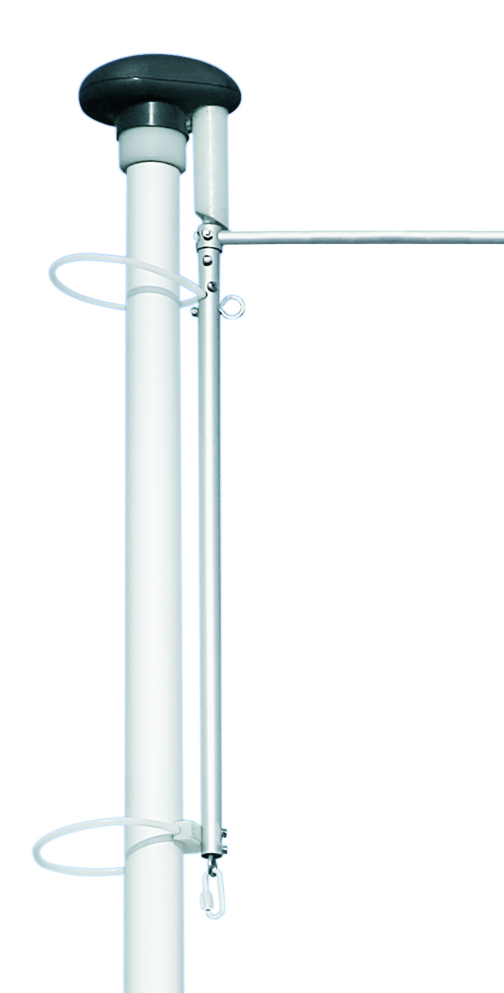 Auslegerarm für GFK Masten