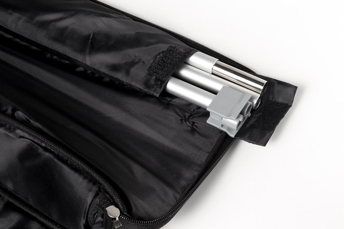 Beidseitiger Roll Up Twin inklusive Tasche für einfachen Transport