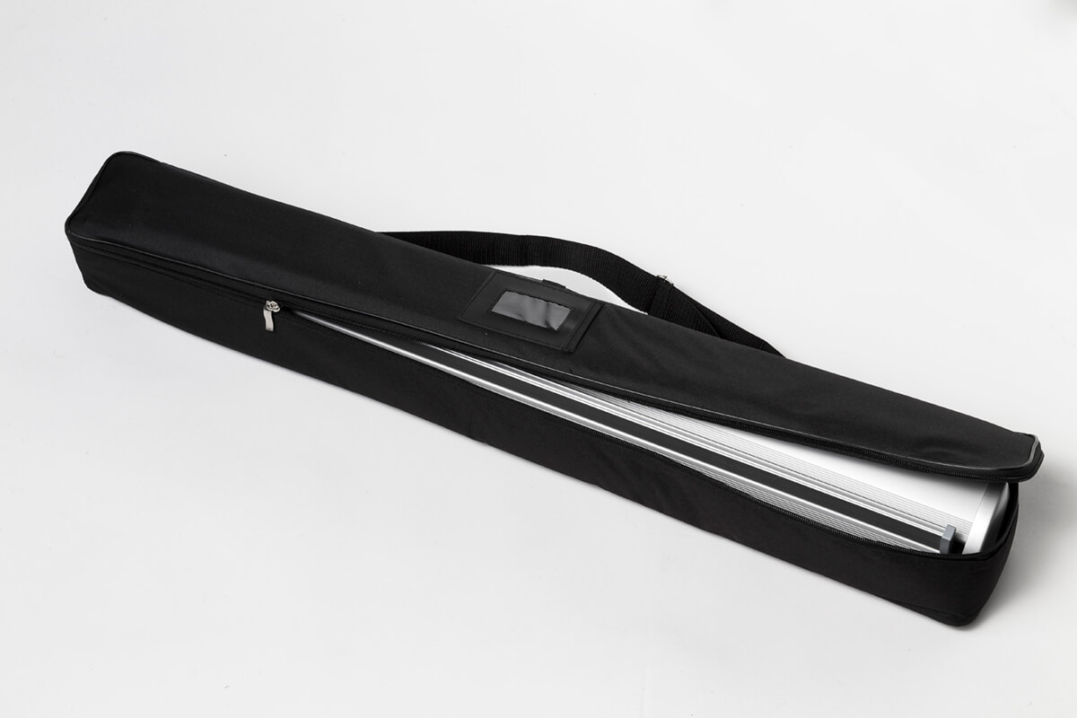 Tragetasche bei Roll Up Triangle inklusive