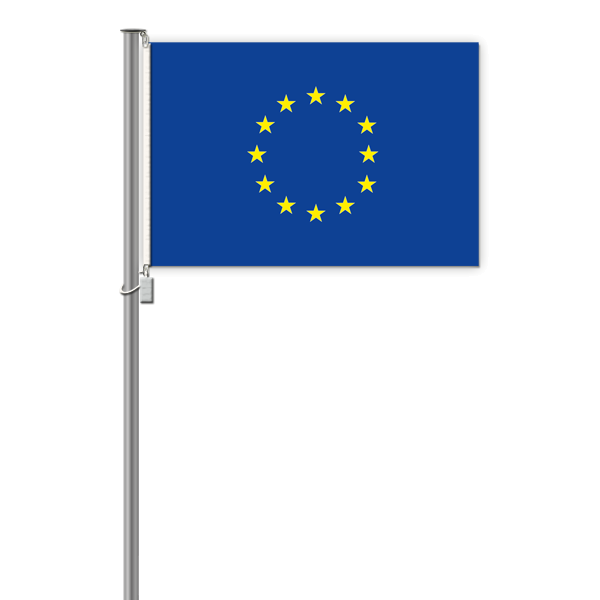 Europa Flagge - Querformat