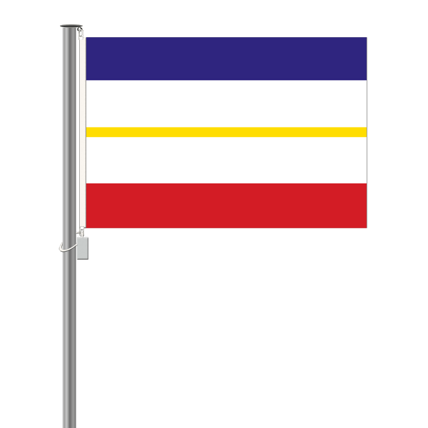 Mecklenburg-Vorpommern Flagge - ohne Wappen - Querformat