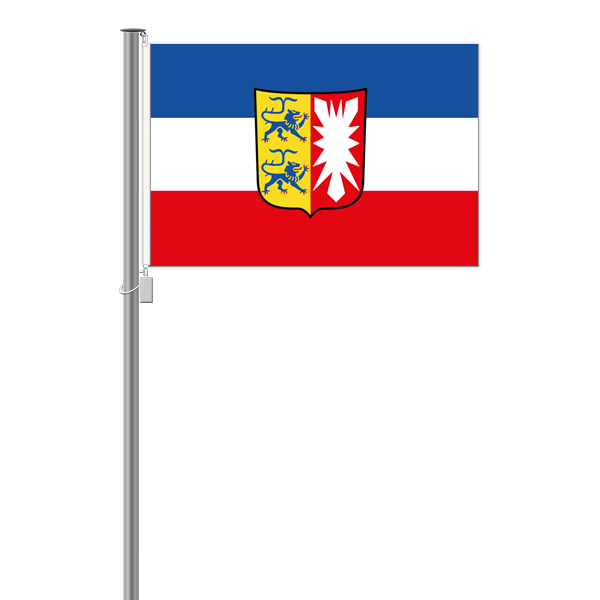 Schleswig-Holstein Flagge - Querformat