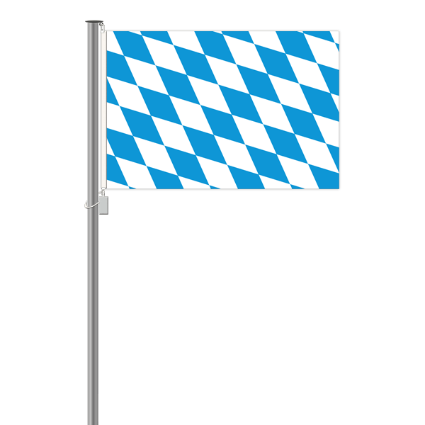 Bayern Flagge - Raute