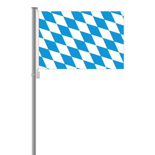 Bayern Raute ohne Wappen Flagge