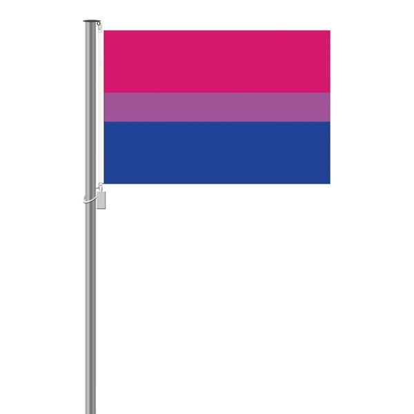 Bisexuellenflagge - Querformat